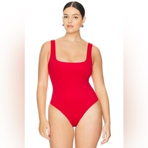 Good American Sculpting Modern Tank Bodysuit